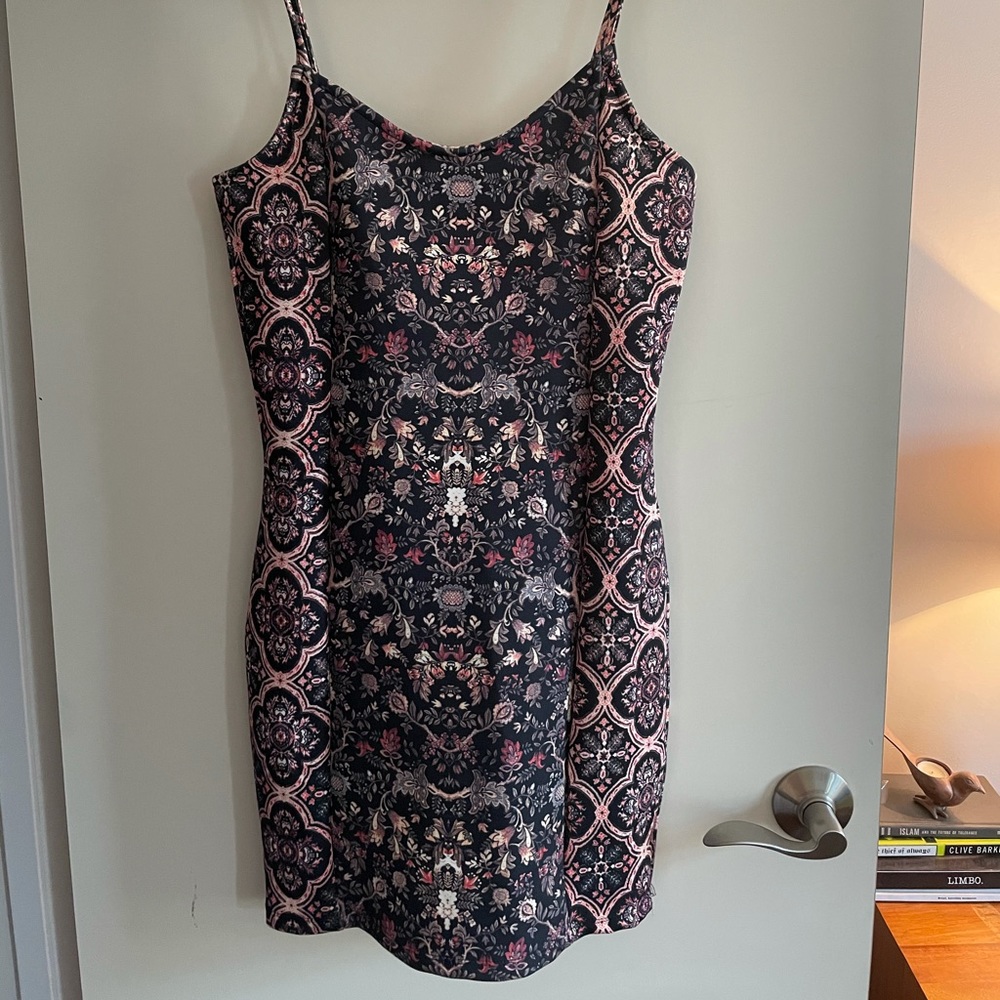 Top shop pattern dress